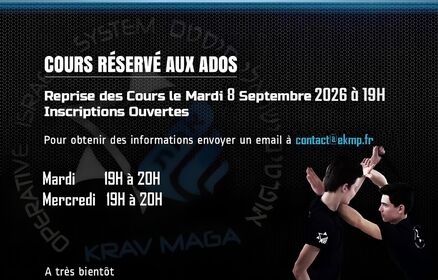 cours krav maga ados