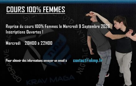 Stage Krav maga Femmes